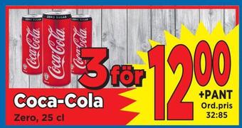 Supergrossen Coca-cola erbjuda