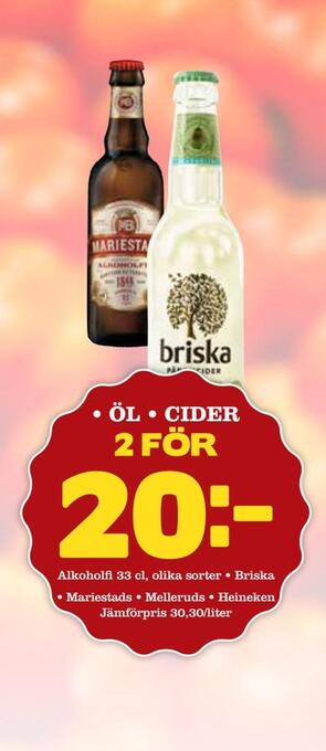Nya Pulsen Öl • cider erbjuda