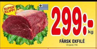 Nya Pulsen Färsk oxfilé erbjuda