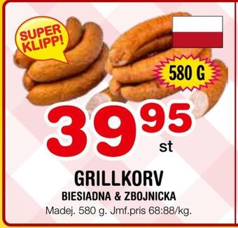 Nya Pulsen Grillkorv erbjuda