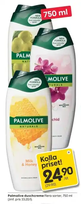 Rusta Palmolive duschcreme 750ml erbjuda