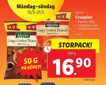 Lidl ALESTO Cruspies erbjuda