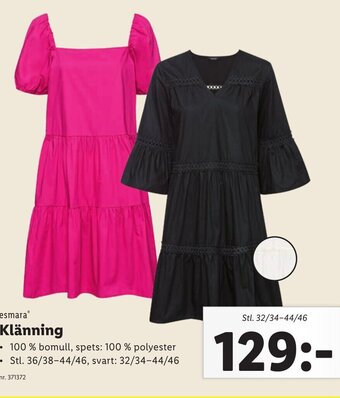 Lidl Klänning erbjuda