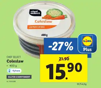 Lidl CHEF SELECT Coleslaw erbjuda