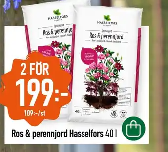 Ros & perennjord Hasselfors 40L
