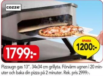 Bo Ohlsson Pizzaugn Gas 13 erbjuda