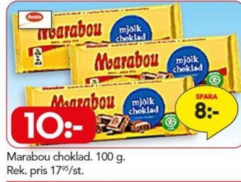 Bo Ohlsson Marabou choklad. 100 g. erbjuda