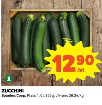 Coop ZUCCHINI erbjuda