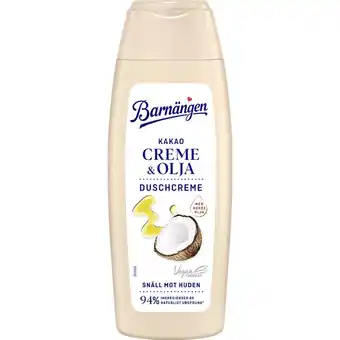 Apotek Hjärtat Barnängen duschcreme kakao 250 ml erbjuda