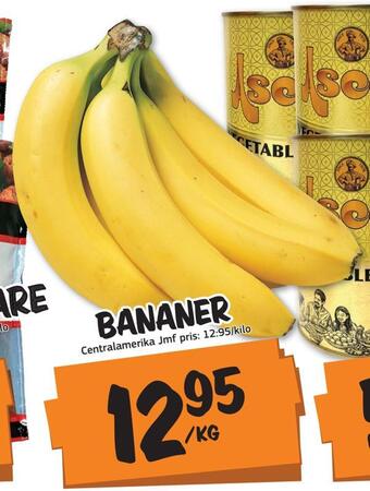 Bazaar Food market Bananer erbjuda