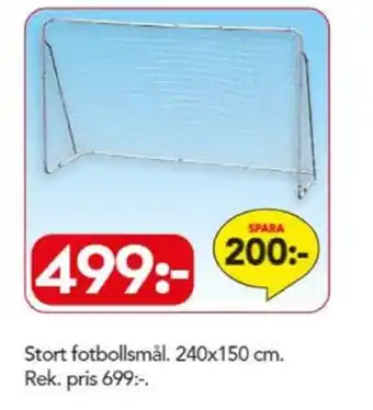 Bo Ohlsson Aquaplay fotbollsmål erbjuda