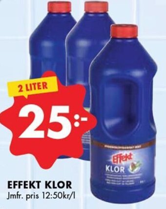 ÖoB EFFEKT KLOR erbjuda