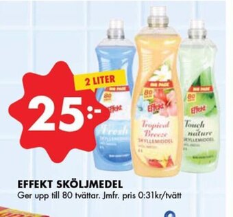 ÖoB EFFEKT SKÖLJMEDEL erbjuda