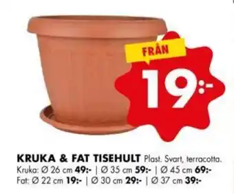 ÖoB KRUKA & FAT TISEHULT erbjuda