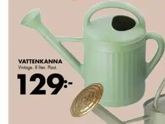 ÖoB VATTENKANNA Vintage. 8 liter. Plast. erbjuda