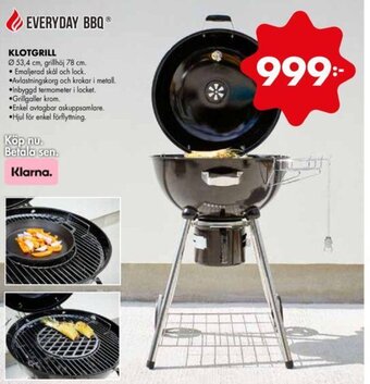 ÖoB KLOTGRILL erbjuda