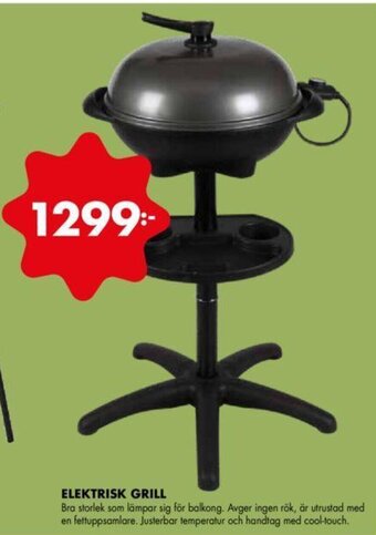 ÖoB ELEKTRISK GRILL erbjuda