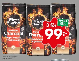 ÖoB GRILLKOL & BRIKETTER erbjuda