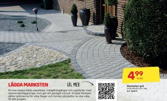Byggmax Marksten grå erbjuda