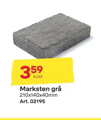 Byggmax Marksten grå erbjuda