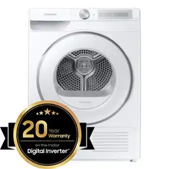 Dv80t6220hh/s4 torktumlare, 8 kg