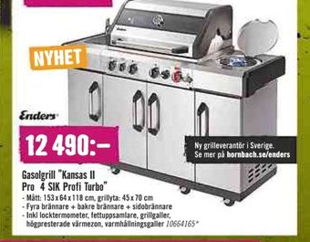 Hornbach Enders gasolgrill erbjuda
