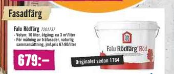 Hornbach Falu målarfärg erbjuda
