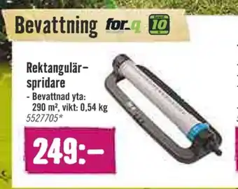 Hornbach For q vattenspridare erbjuda