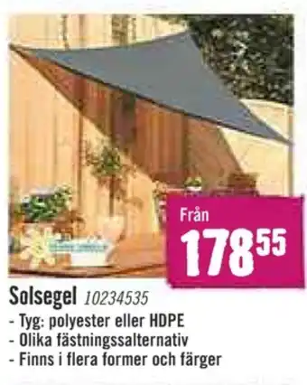 Hornbach Gardena segelduk erbjuda