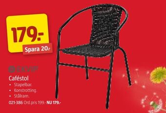 Jula Ekvip utestol erbjuda