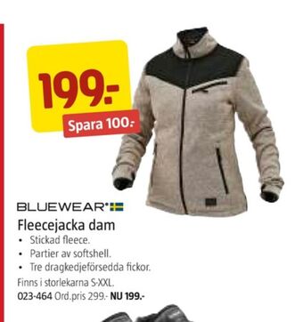 Jula Bluewear arbetsjackor erbjuda