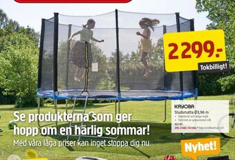 Jula Kayoba studsmatta/trampolin erbjuda