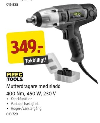 Jula Meec tools mutterdragare erbjuda