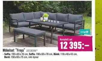 Hornbach Garden place utemöbler erbjuda