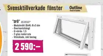 Outline fönster