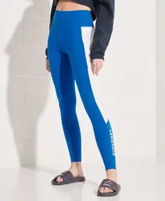 Superdry Active lifestyle långa leggings erbjuda