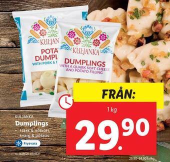 Lidl Dumplings erbjuda