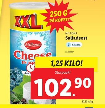 Lidl Salladsost erbjuda