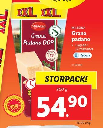 Lidl Grana padano erbjuda