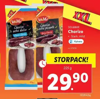 Lidl Chorizo erbjuda