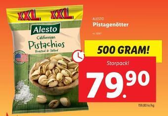 Lidl Pistagenötter erbjuda