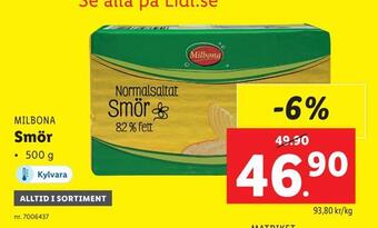 Lidl Smör erbjuda