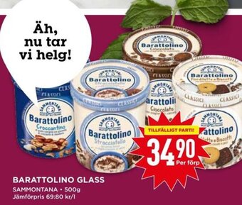 Willys BARATTOLINO GLASS SAMMONTANA erbjuda