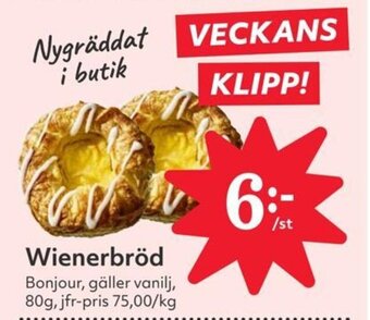 Hemköp Wienerbröd erbjuda