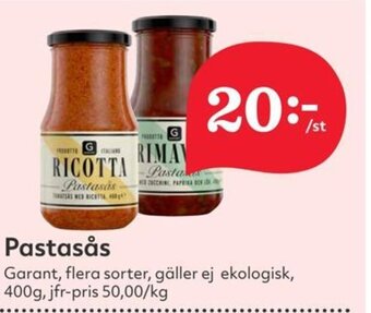 Hemköp Pastasås erbjuda