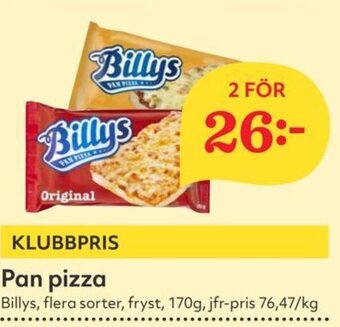 Billys PAN PIZZA