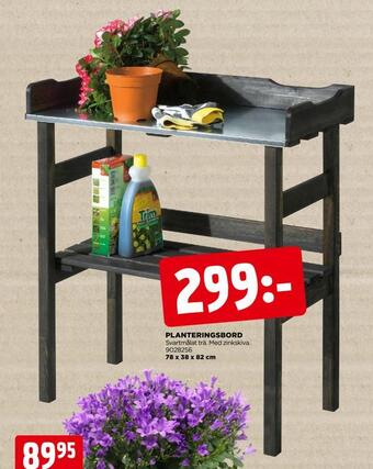 Jem&Fix Planteringsbord erbjuda