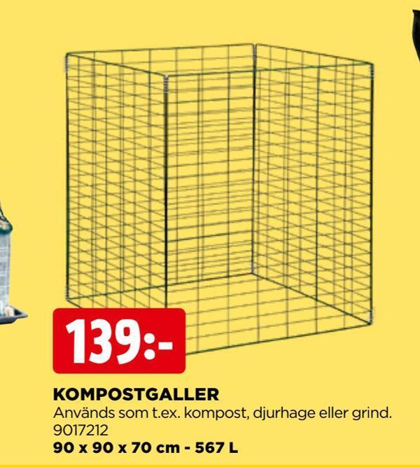 Kompostgaller erbjudande hos Jem&Fix