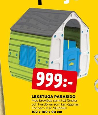 Jem&Fix Lekstuga parasido erbjuda