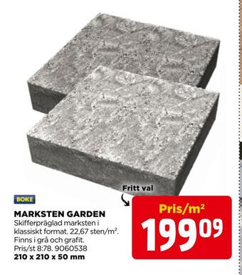 Jem&Fix Marksten garden erbjuda